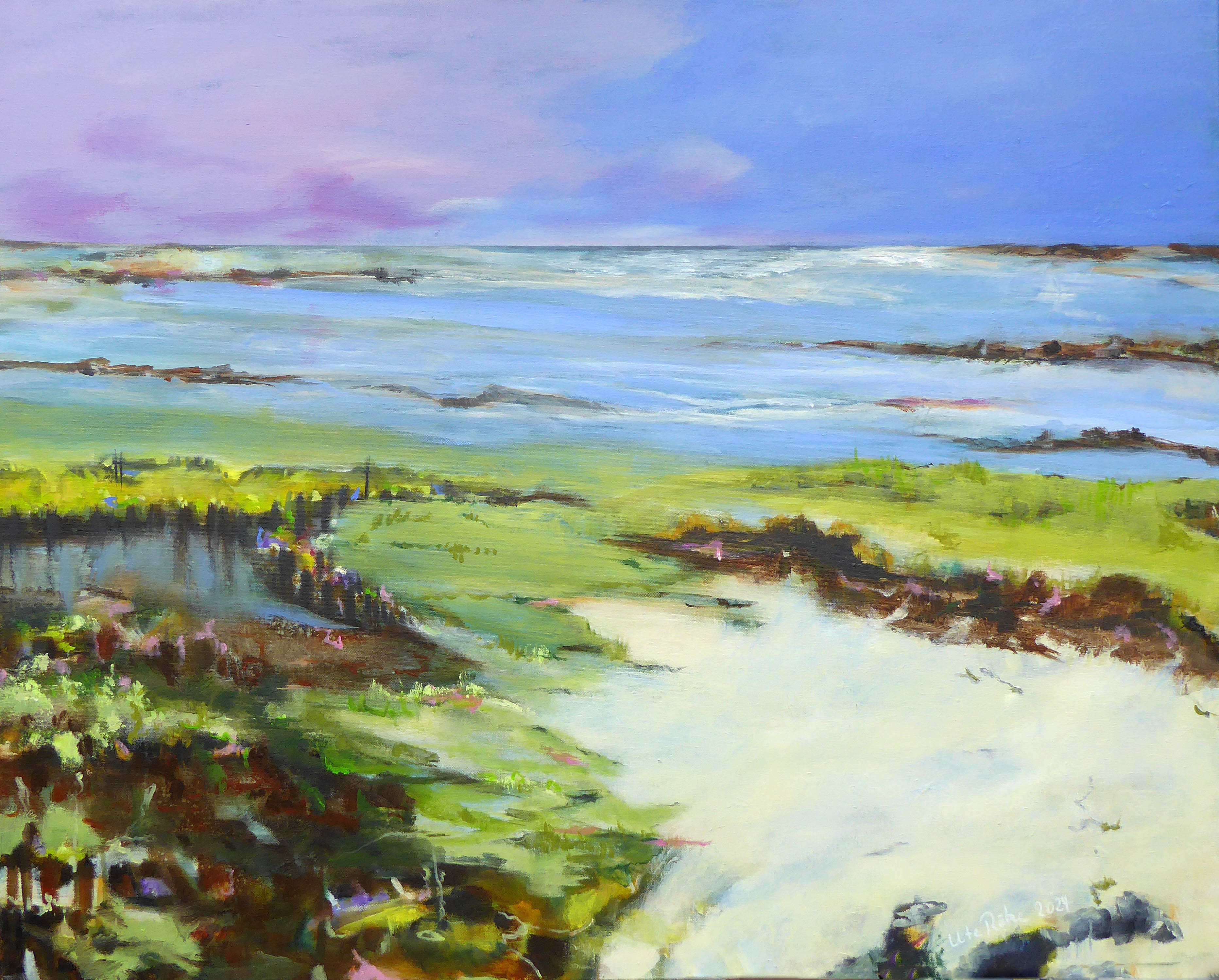 Wattenmeer-35-Shoreline von Röhe, Ute