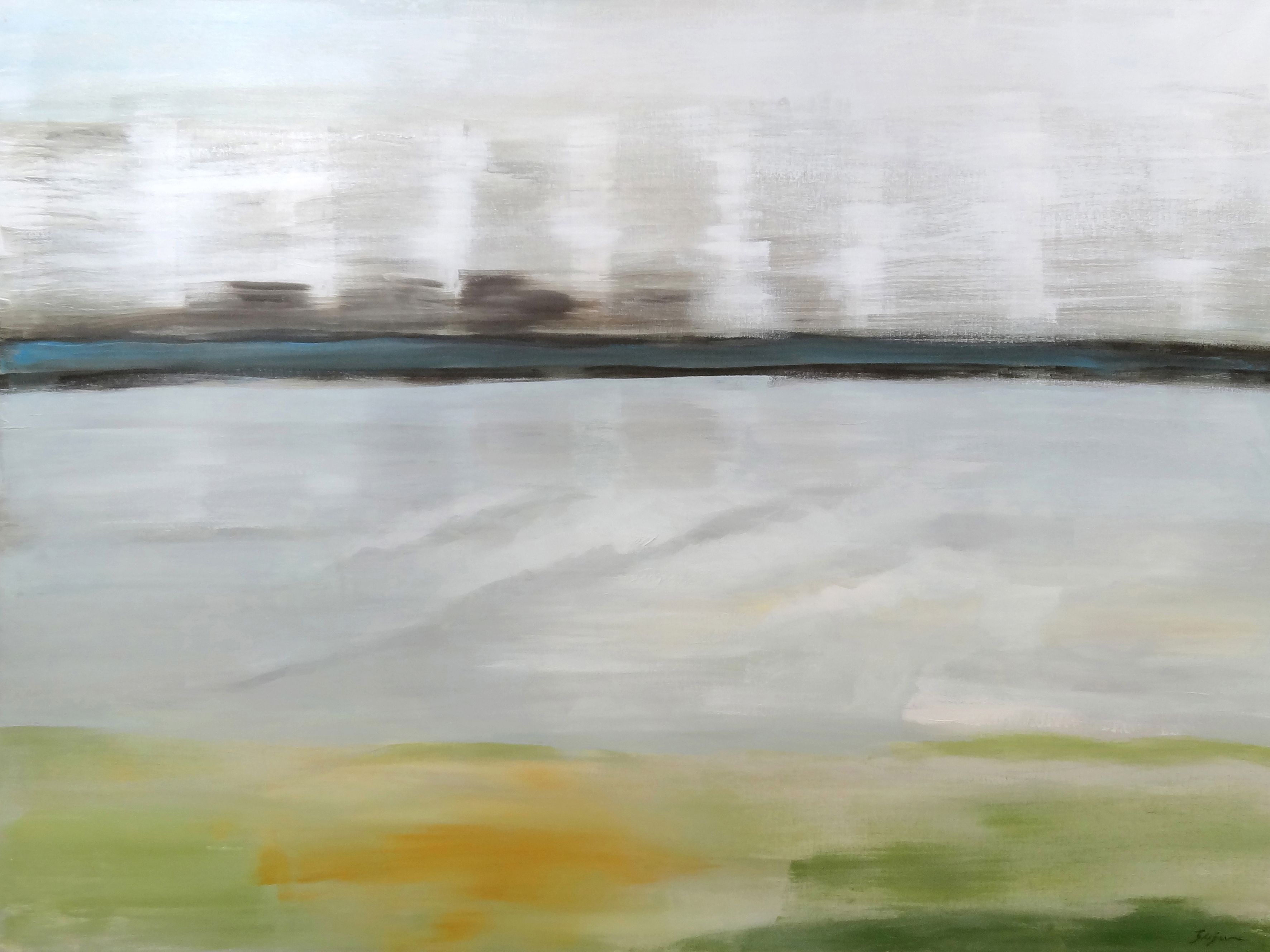 Flussbild-Wellenschlag von Bergmann, Marika 