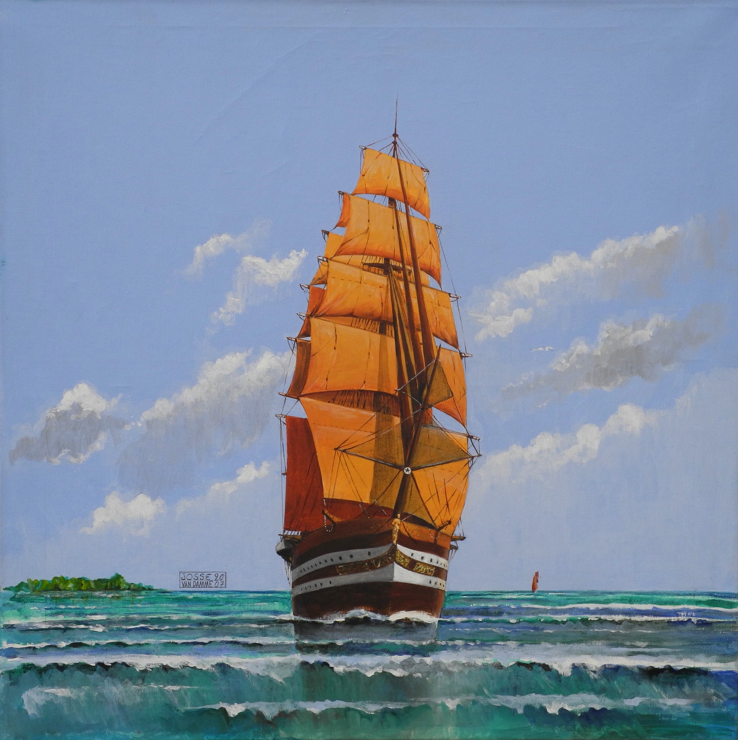 Amerigo Vespucci von Van Damme, Josse Amerigo Vespucci von Van Damme, Josse