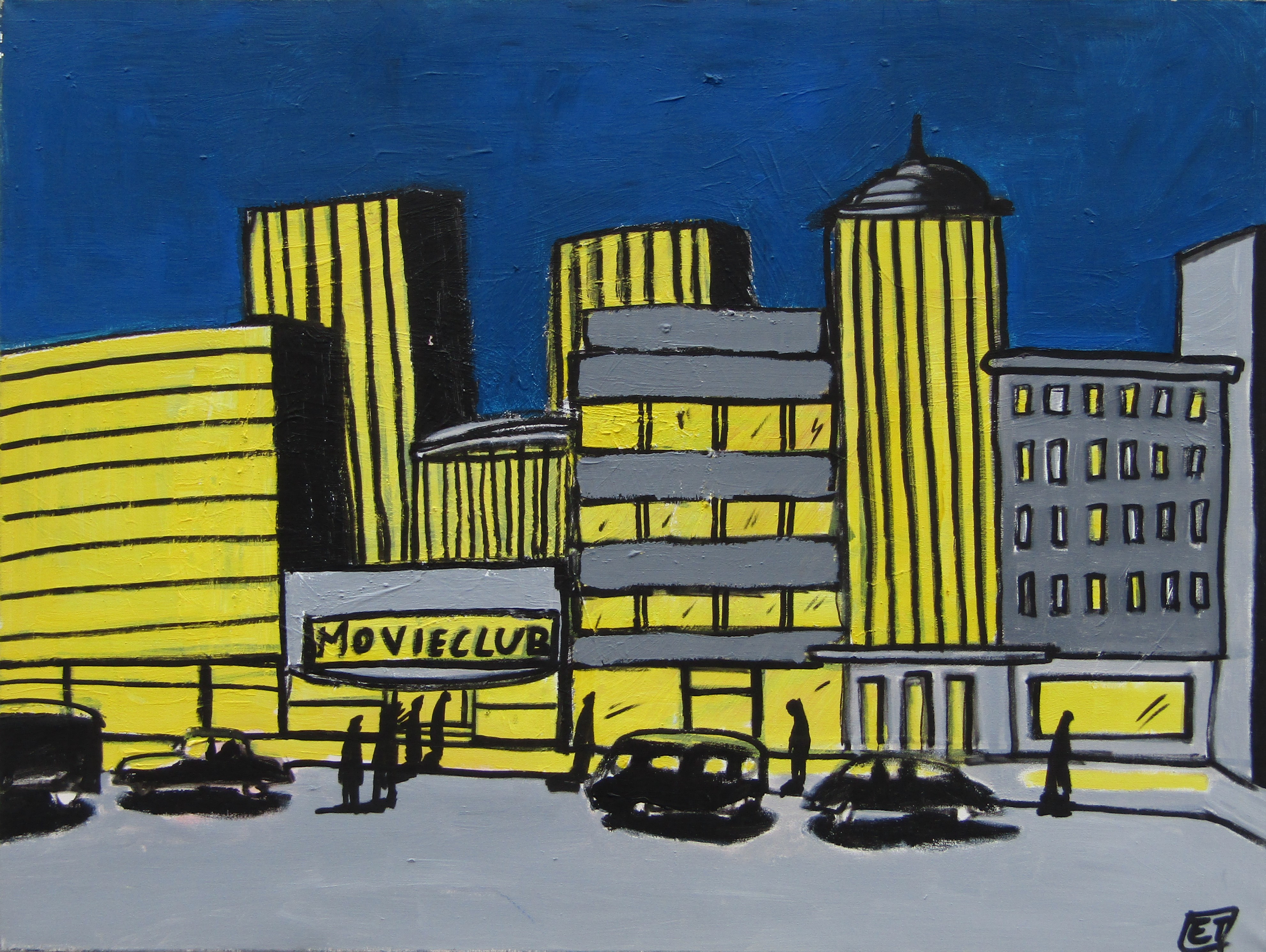 City by night 11 von Tornado, Eddy