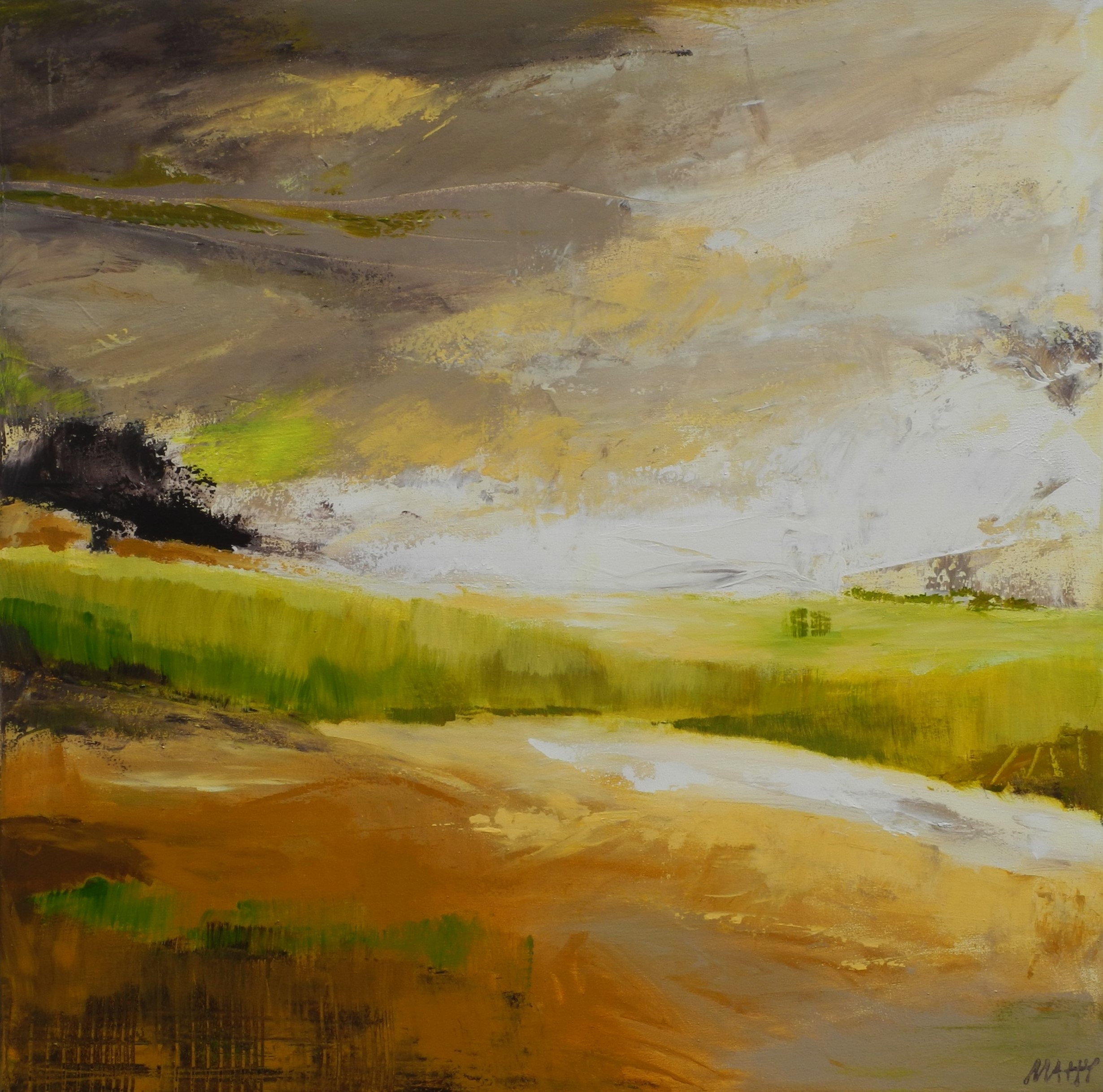 Brown trees von Mahy, Michele  