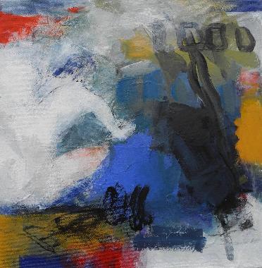 Blauer Akt II von Hühn, Gudrun