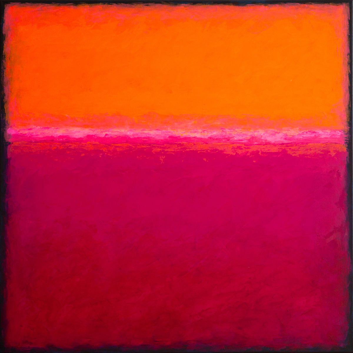 Orange auf Magenta  von Schneiderwind, Alfred 