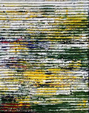 Abstrakter Tanz der Farben II von Schüller, Patrizia
