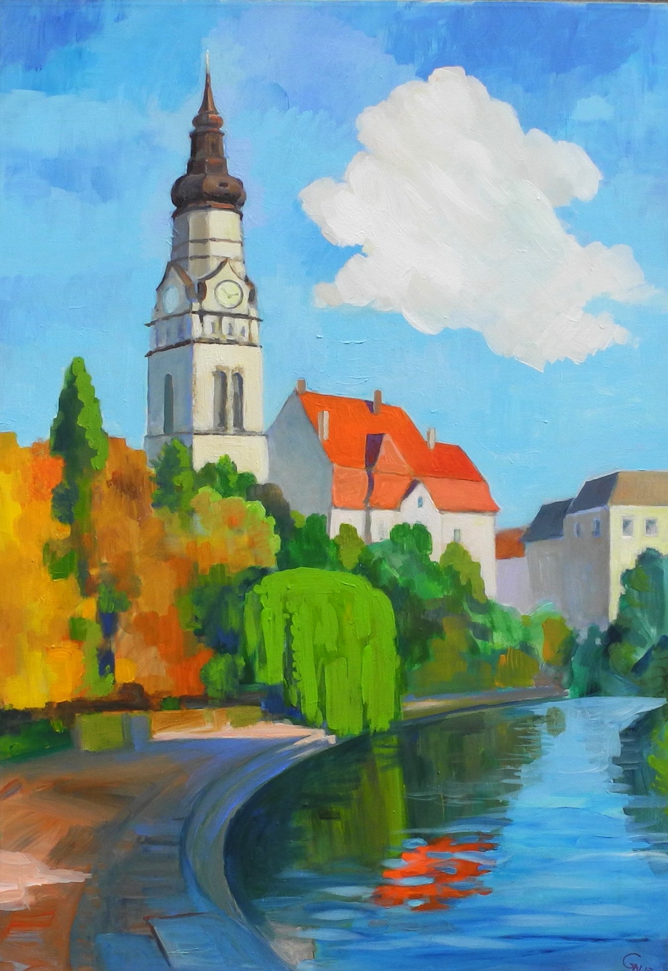 Karl-Heine-Kanal Leipzig von Jonak (ehem. Generosow), Nadja