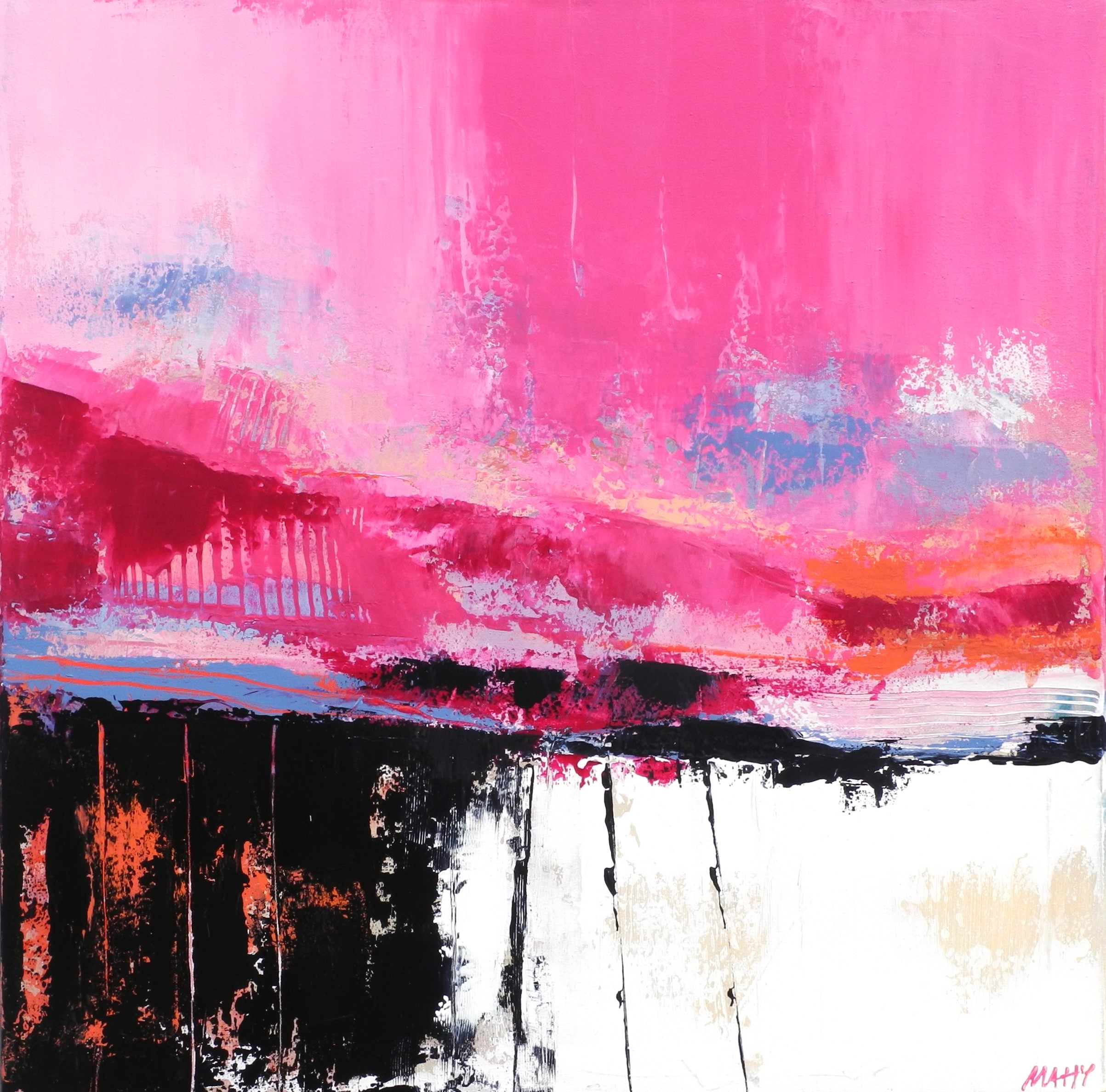 Pink winter von Mahy, Michele  