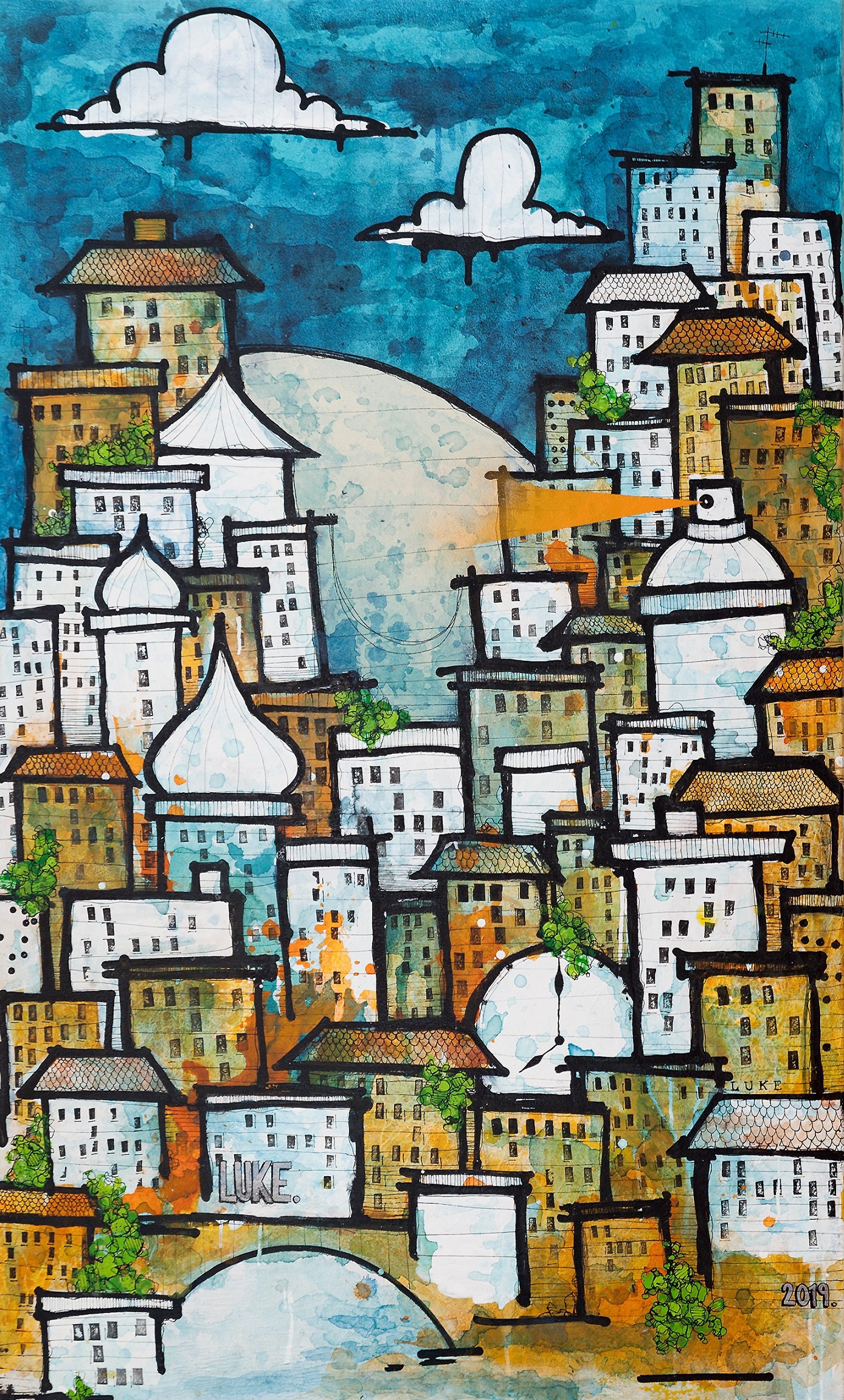 Palermo bei Nacht von Wanckel, Lucas Palermo bei Nacht von Wanckel, Lucas