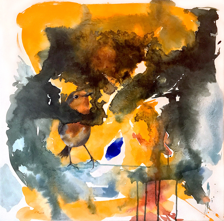 Warm (Rotkehlchen) von Rave, Friederike 